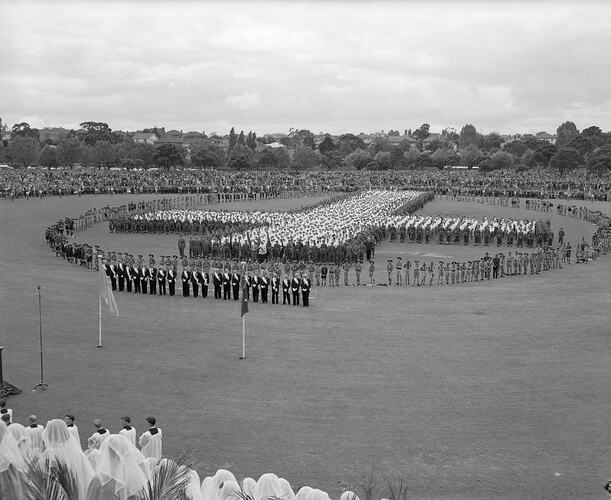 Official Ceremony, Olympic Park, Melbourne, Victoria, 1956