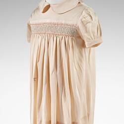 Dress - Child's, Patalaine, 'Miss Muffet', Peach Nylon, 1940-1949