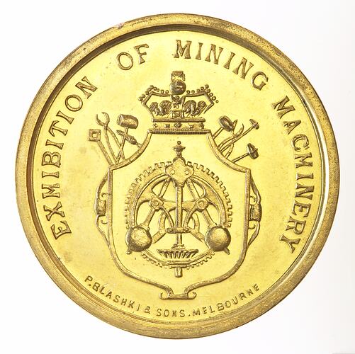 Medal - Exhibition of Mining Machinery, c.1909 - 59 AD