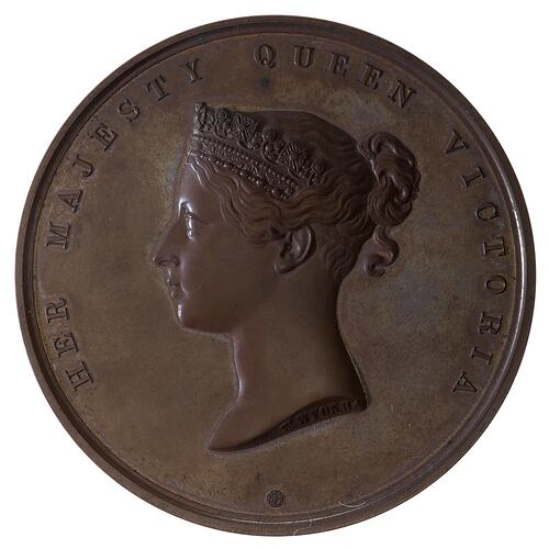 Medal - Internation Exhibition, London, Services, 1862 AD