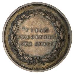 Medal - Melbourne International Exhibition, Silver, 1880 AD