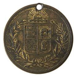 Medal - Melbourne International Juvenile Industrial Exhibition Commemorative, 1879 AD