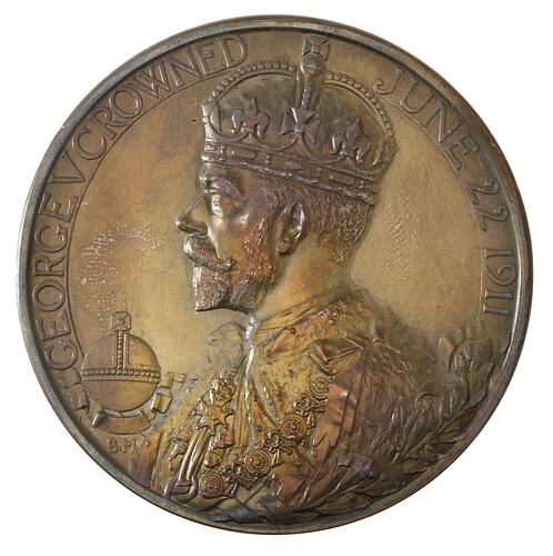 Medal - Coronation George V, 1911 AD