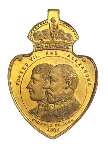 Medal - Edward VII Coronation, Queenscliff, 1902 AD