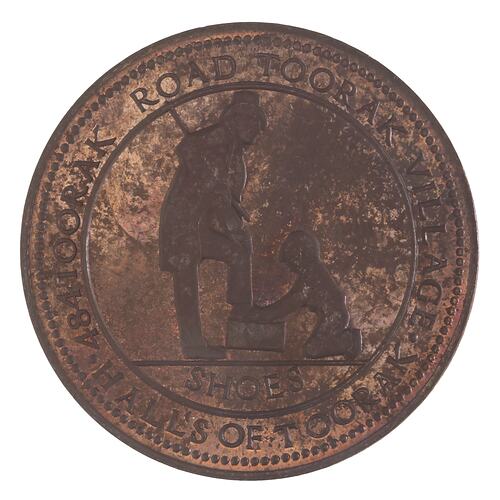 Medal - Halls of Toorak, 1984 AD