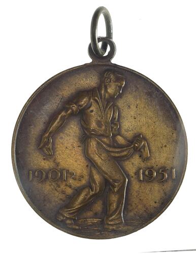 Medal - 50th Anniversary of Commonwealth of Australia Schools, 1951 AD