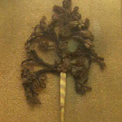 Tribute - Hair Ornament & Floral Design, Baby Percy Gay McDougall, Framed, circa 1886