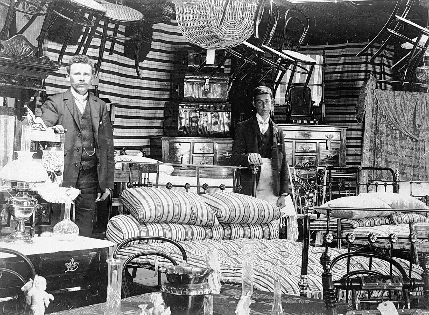 Negative Furniture Section, J.W. Trangmar General Store, Coleraine