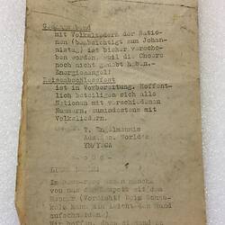 Newspaper - 'Nelly's Echo', Elmar Tonismae, 7 Jul 1949