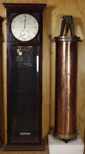Free Pendulum Clock - William Shortt & Synchronome Co, Impulse Type, No.5, London, England, 1925