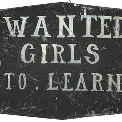 Sign - Wanted Girls to Learn