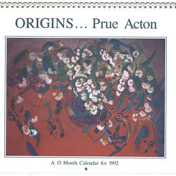 Calendar - John Sands, 'Origins...Prue Acton', 1992