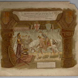 Invitation - Opening of Federal Parliament, 1901