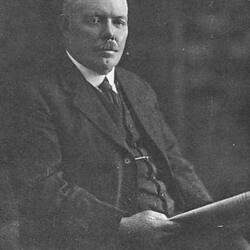 Portrait of H.V McKay taken in 1924