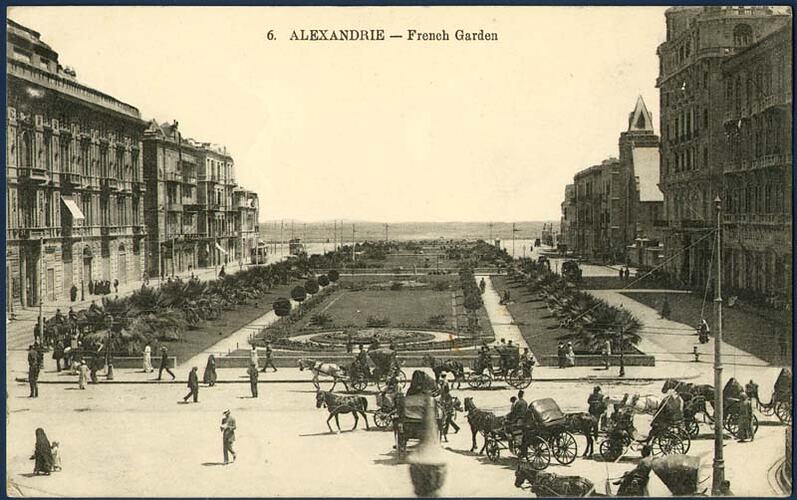 "6. Alexandria - French Garden."
