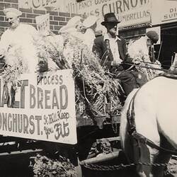 Photograph - Gala Day Celebrations, Decorated Float, by Jack Walton, Ballarat, Victoria, 1935