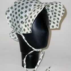 Bonnet - Dutch Bonnet Style, Printed Cotton - SH88.452