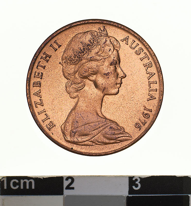 Coin - 2 Cents, Australia, 1976