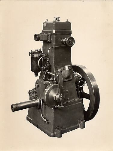 Photograph - Detail of a pump/motor for an excavator.