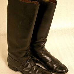 Boots - Victorian Horse Artillery, Black Leather, 1854-1901