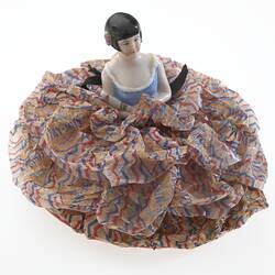 Doll - Ceramic, Max Mint Wrappers Dress, Johanna Harry Hillier, circa 1929-1935