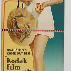 Poster - 'Snapshots Come Out Best on Kodak Film'