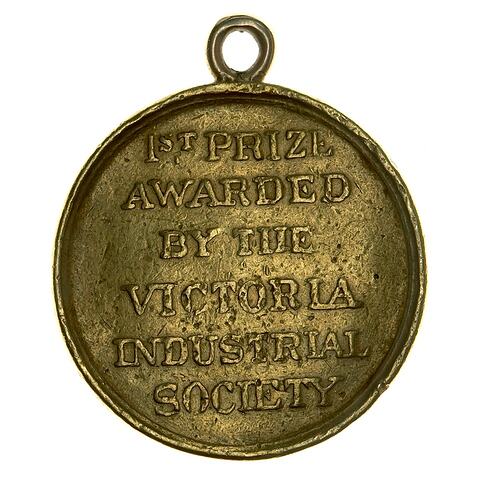 Medal - Victoria Industrial Society Prize Medal, 1851