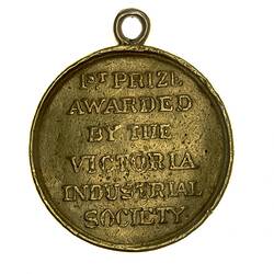 Medal - Victoria Industrial Society Prize Medal, 1851