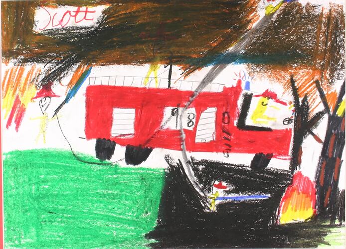 Artwork - 'Saturday Saviours', Healesville Primary School, 2009