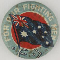 Badge - 'For Our Fighting Men', World War I, 24 Mar 1916