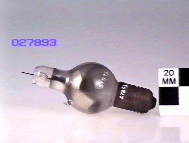 Electronic Valve - Westinghouse, Diode, Type 268415-P, 1920s