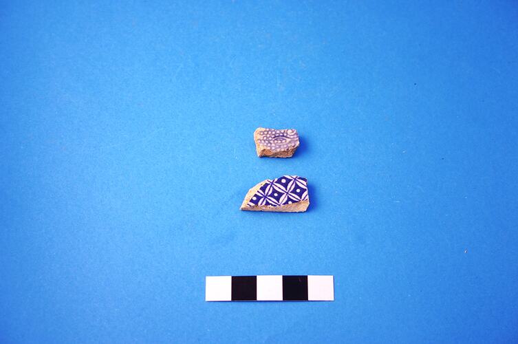 Sherds - Ceramic, Willow, circa 1805-circa 1900
