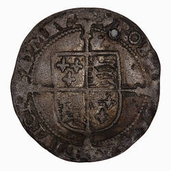 Coin - Groat, Edward VI, England, Great Britain, 1550-1551 (Reverse)