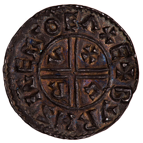 Coin - Penny, Aethelred II, England, 991-997 (Reverse)