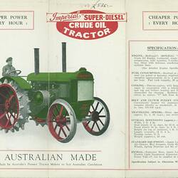 McDonald Crude Oil Tractor
