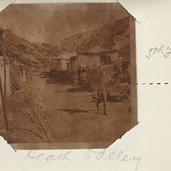 Photograph - 'Death Valley', Gallipoli, Private John Lord, World War I, 1915