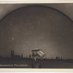 Postcard - 'Ptolemaisches Planetarium', Karl Muffler, 1926