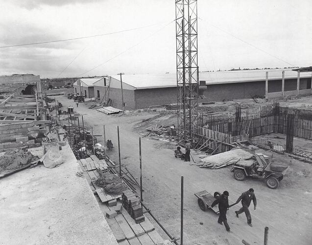 - Kodak Australasia Pty Ltd, Construction of Kodak Factory, Roll Film & X-Ray Building, Coburg, 1958