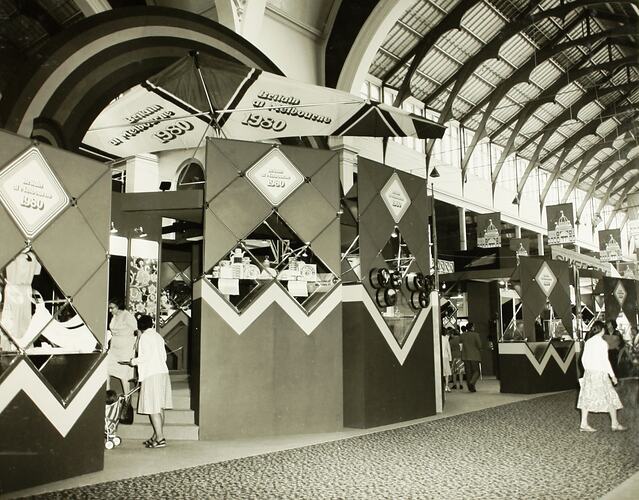 Photograph - United Kingdom Exhibit, The Melbourne International Centenary Exhibition, Royal Exhibition Buildings, 1980