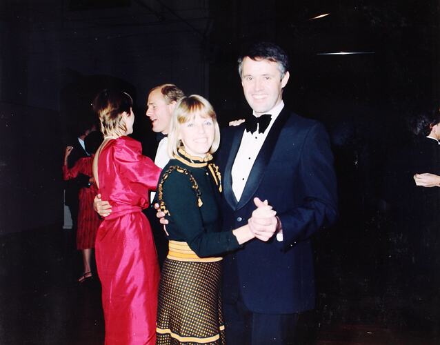 Photograph - Couples Dancing, At Home to Ken Christian and John Elden, Royal Exhibition Building, 18 May 1985