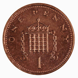 Coin - 1 Penny, Elizabeth II, Great Britain, 1993 (Reverse)