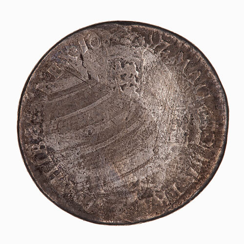 Coin - Shilling, William III, Great Britain, 1697 (Reverse)