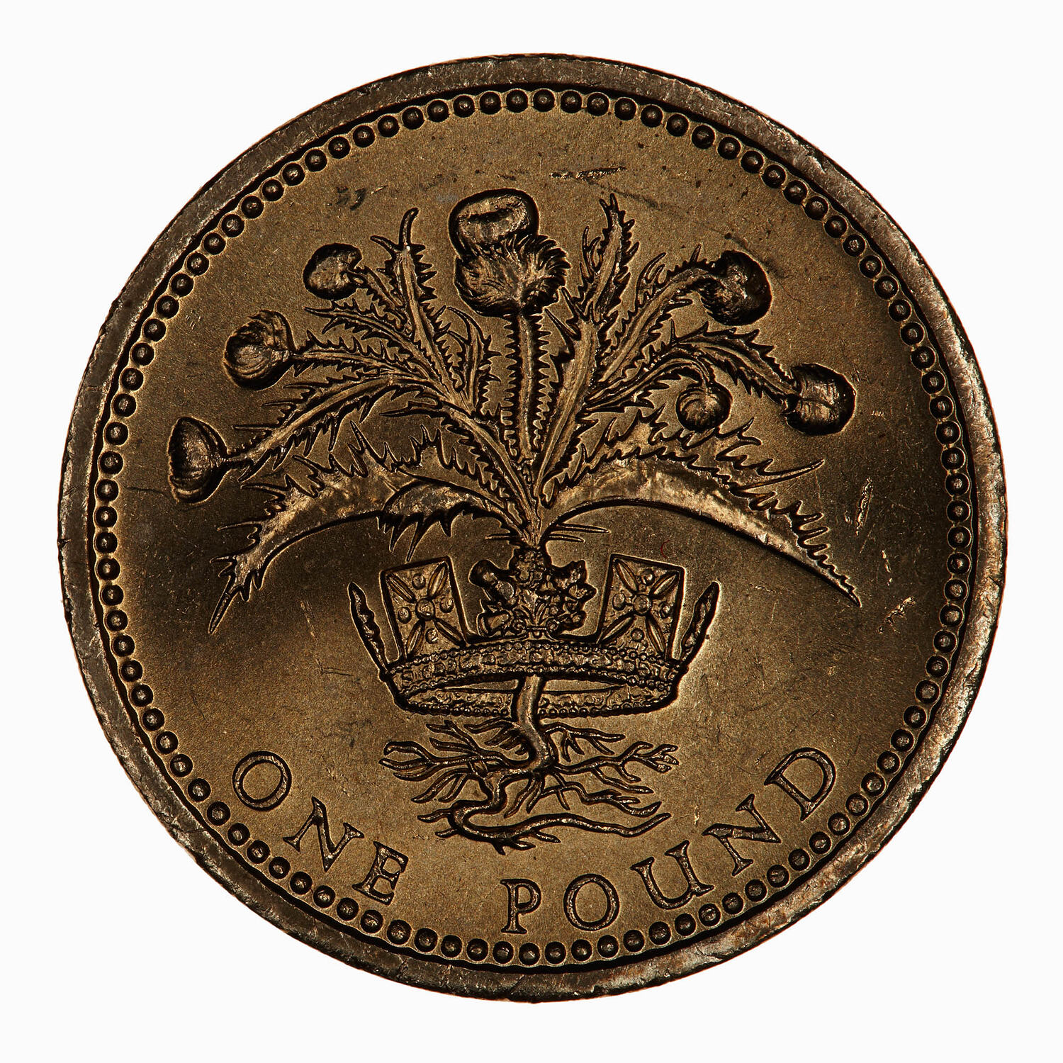 Coin 1 Pound Elizabeth II Great Britain 1984