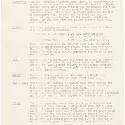 Newsletter - 'Good Morning', P&O Lines, Strathaird, 15 Jun 1960