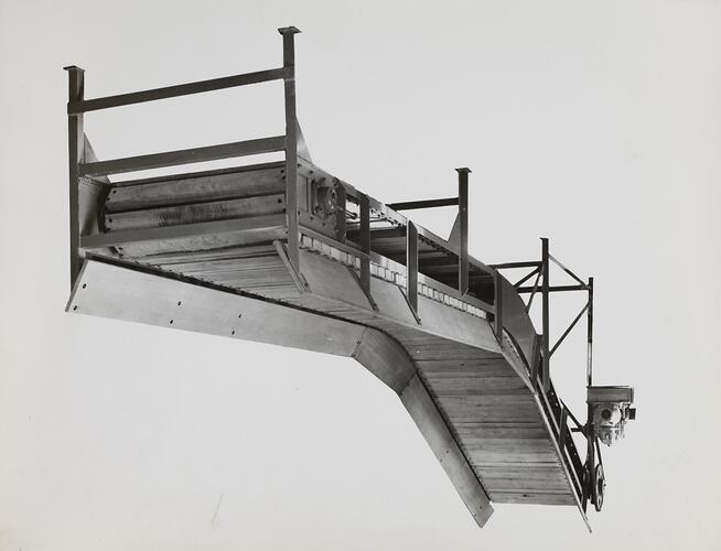 Photograph - Schumacher Mill Furnishing Works, Conveyor, Port Melbourne, Victoria, circa 1940s
