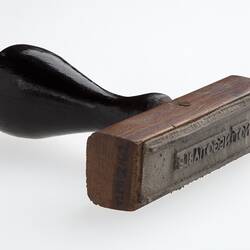 Rubber Stamp - Not Negotiable, circa 1930 - 1970