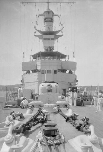 Negative - Naval Ship, Cockatoo Island, New South Wales, World War II, 1939-1943