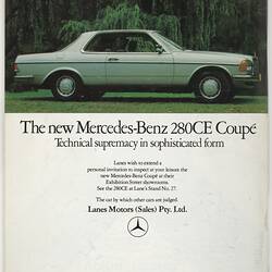 Catalogue - International Motor Show, Melbourne, 1978