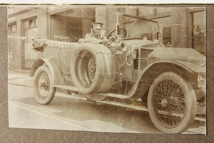 Photograph - Driver, Driver Cyril Rose, World War I, 1916-1919