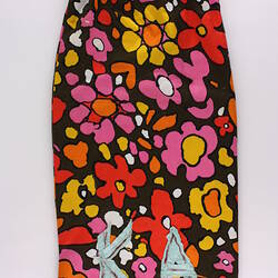 Bag - Kathryn Anderson, Drawstring, Floral Cloth, circa 1977